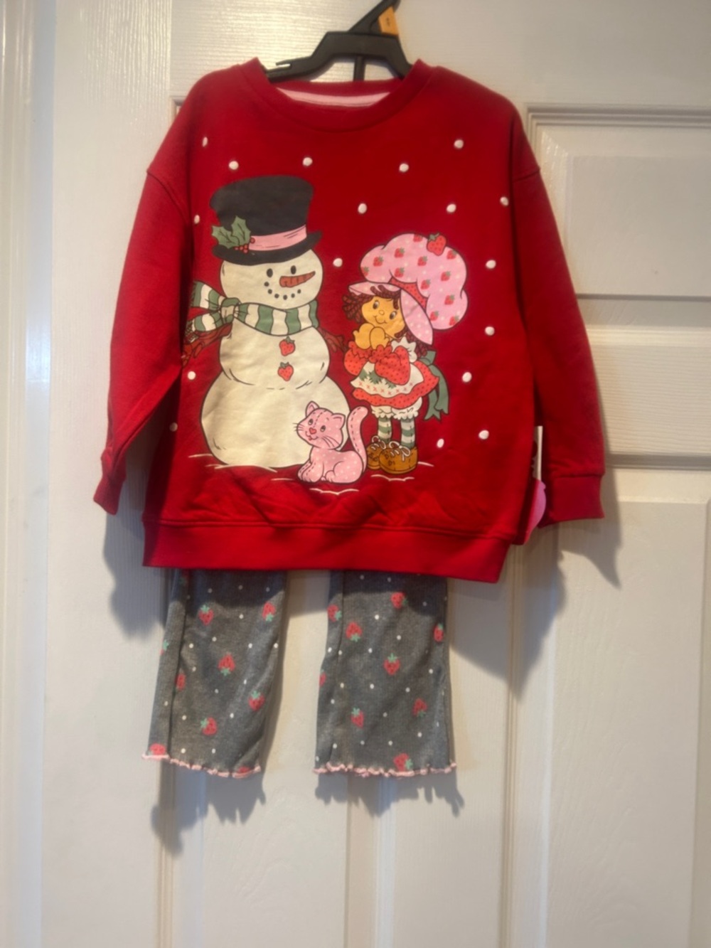 NWT Sz 4t strawberry shortcake Pantset